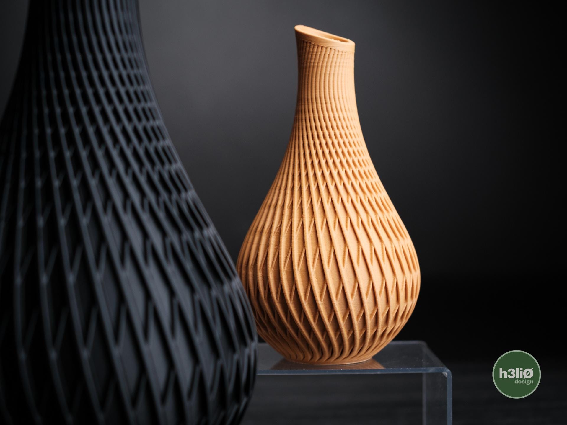 Modern Vase | Minimalist 3D Printed Vase | Sculptural Home Decor