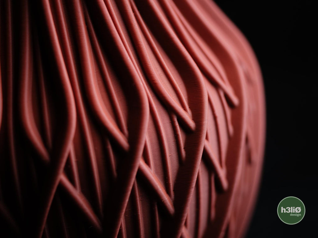 Fractal Vase, Modern Geometric 3D Printed Sculptural Decor