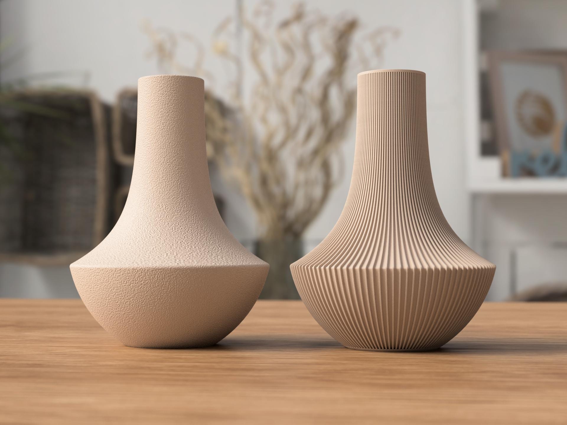 Shinto Vase, Modern Design, Boho Shelf Decor