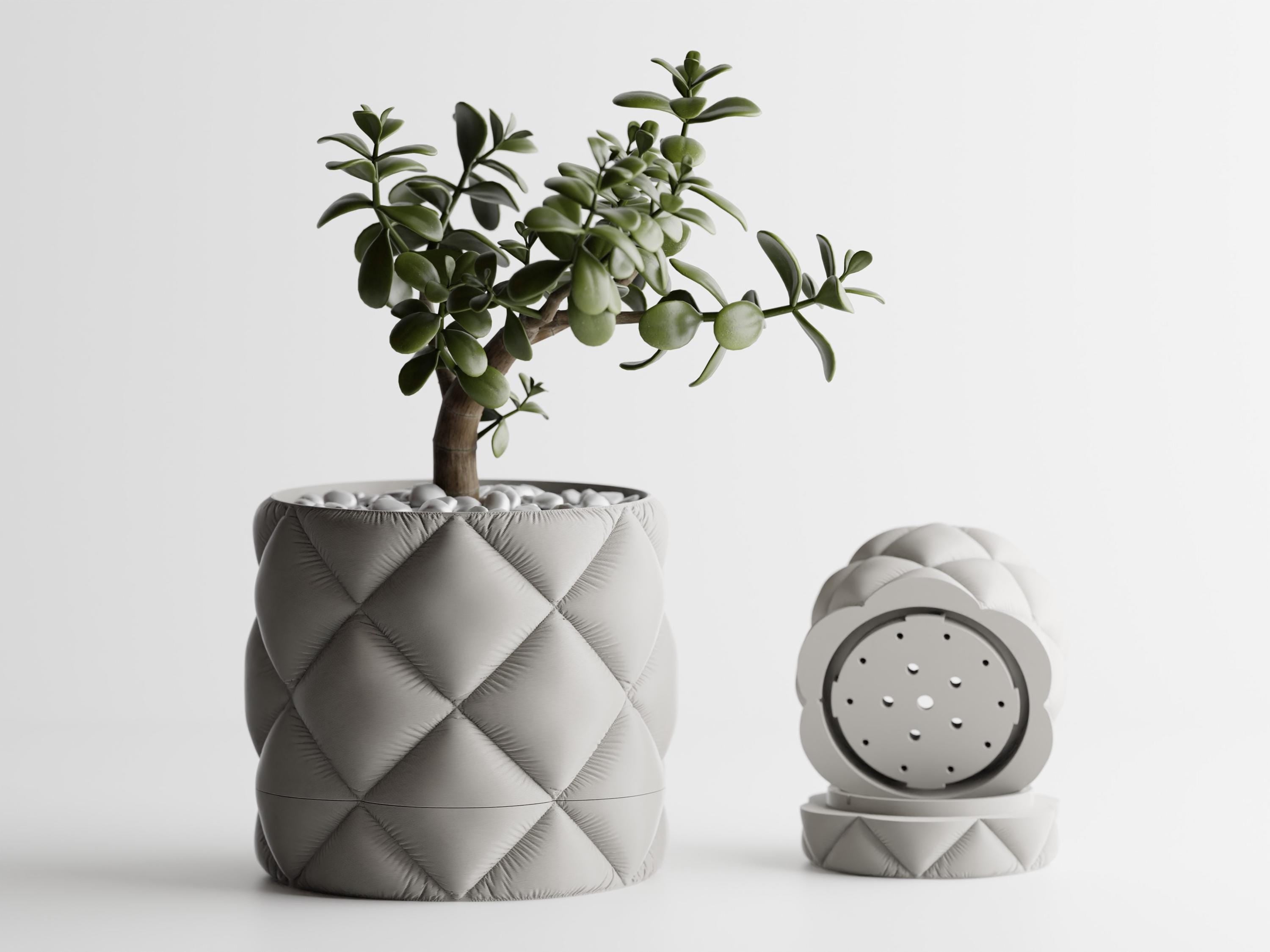 Inflated Bubble Plant Pot | Puffy Modern Planter
