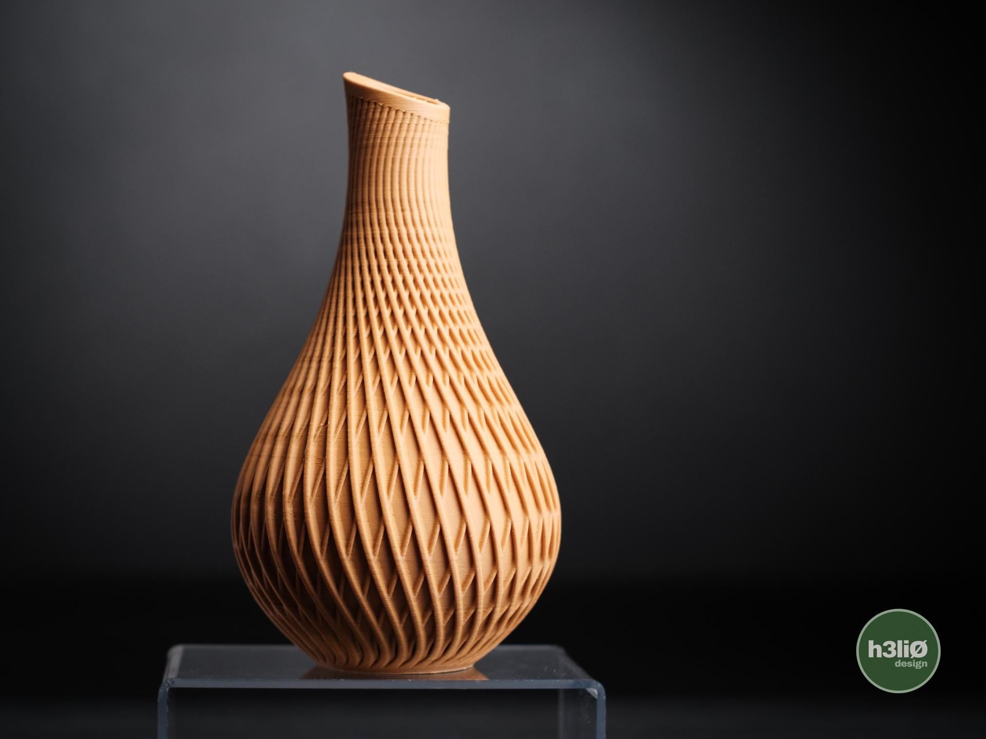 Modern Vase | Minimalist 3D Printed Vase | Sculptural Home Decor
