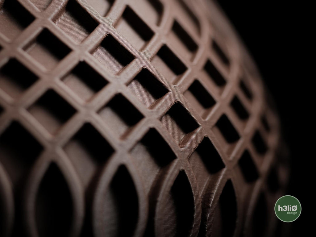 Modern Geometric Vase, 3D Printed Decorative Vase, Contemporary Home Decor