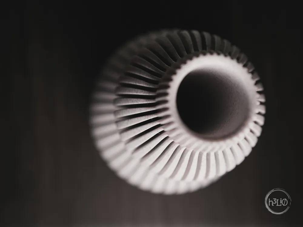 Nimbus Vase, 3D Printed Decor, Minimalist Home Accent, Japandi Style ,Statement Gift
