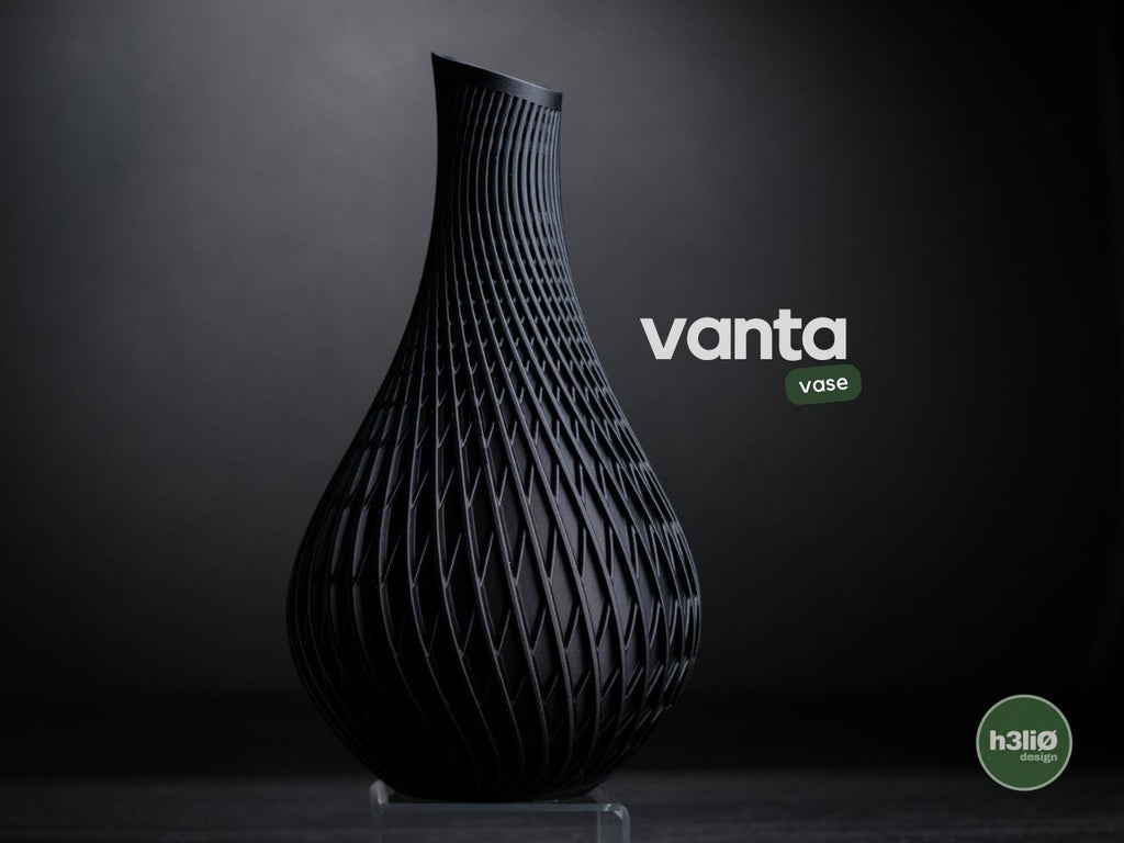 Modern Vase | Minimalist 3D Printed Vase | Sculptural Home Decor