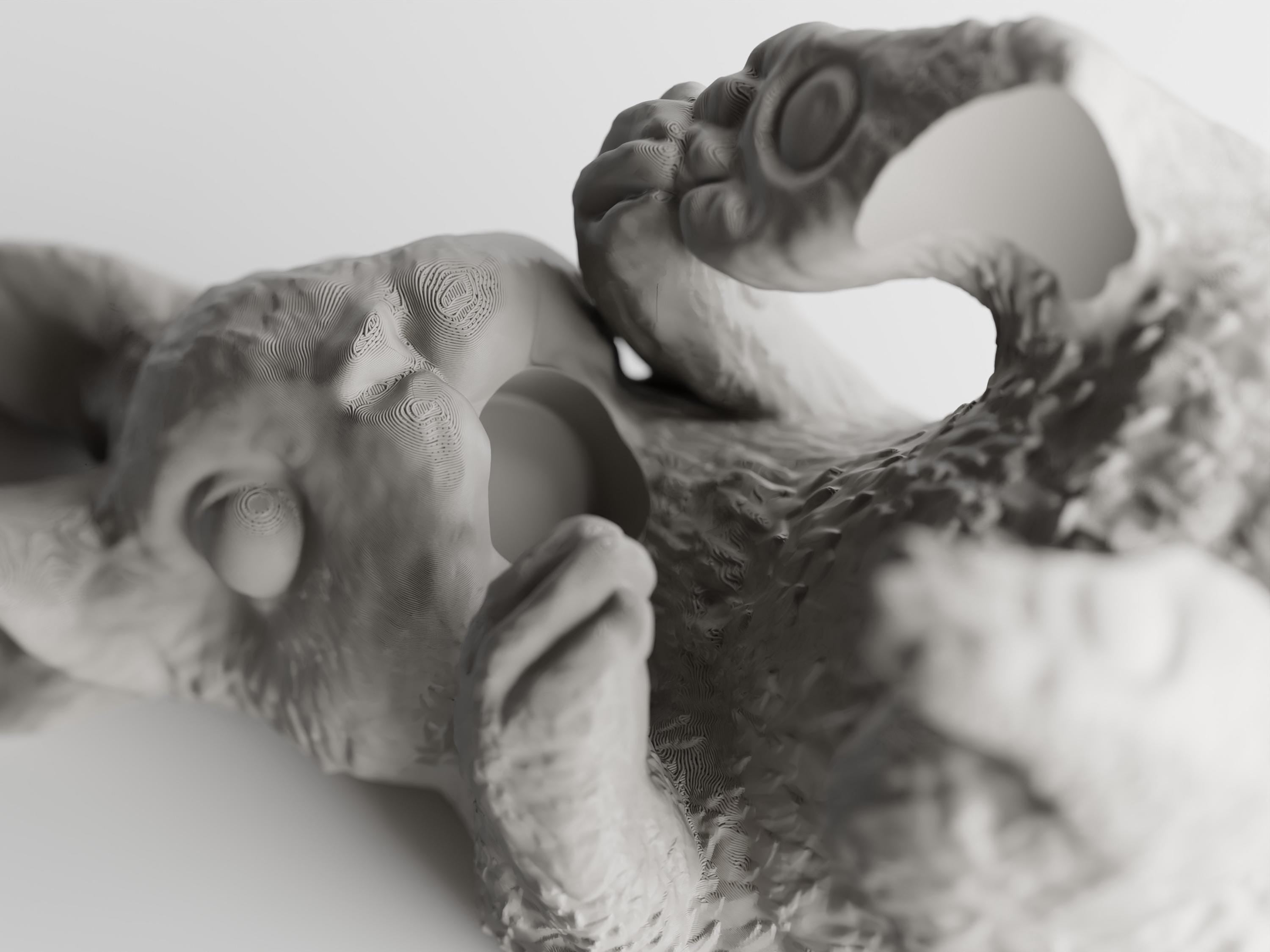 Bunny Wine Holder | 3D Printed Bottle Rack | Gift for Wine Lovers | Bar Decor