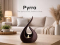 Pyrra Tealight Holder, Modern Flame Sculpture, LED Candle Holder, Contemporary Home Decor