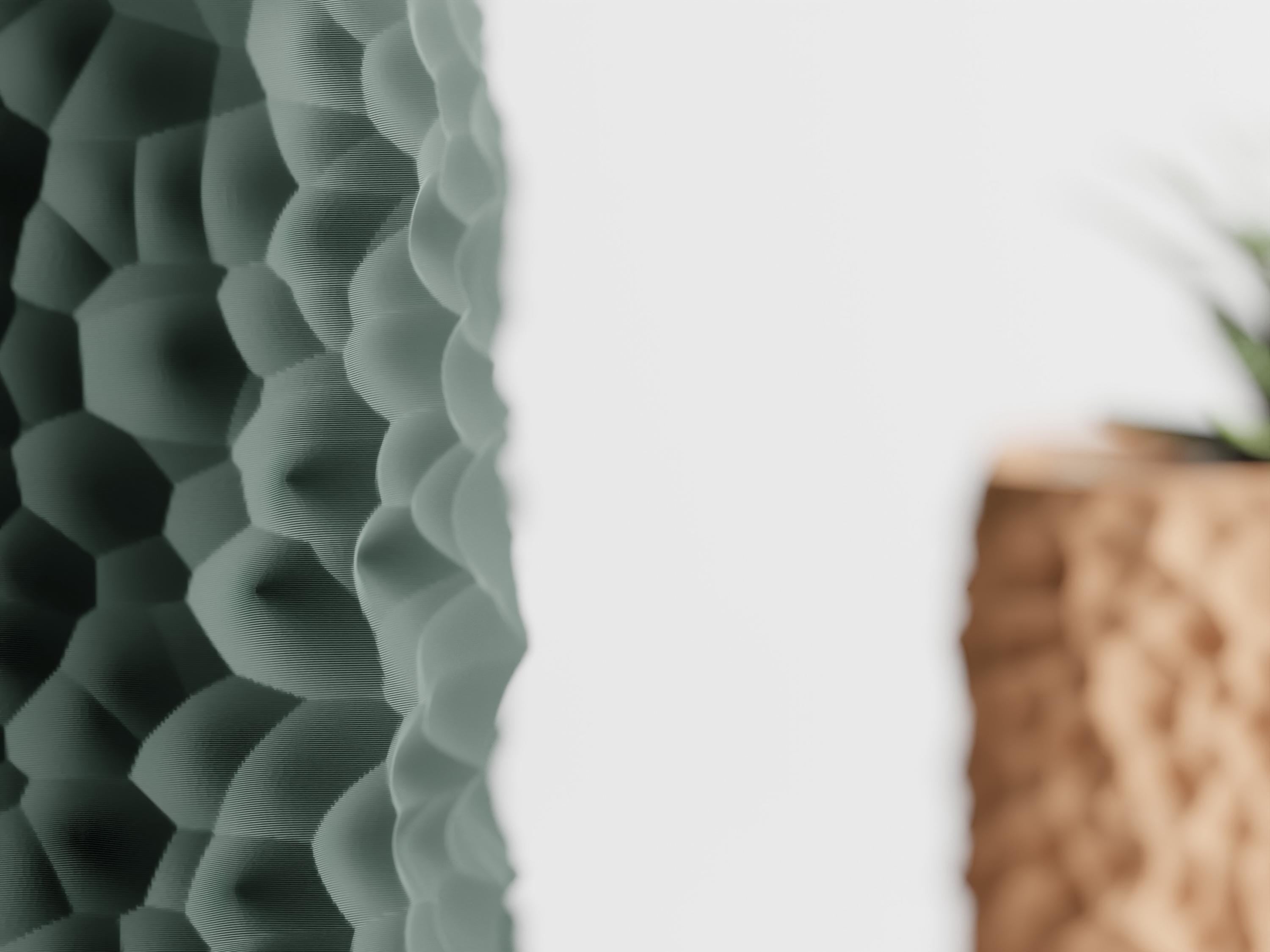 TerraForma Planter Pot | Voronoi Texture Plant Pot | Unique Home Decor