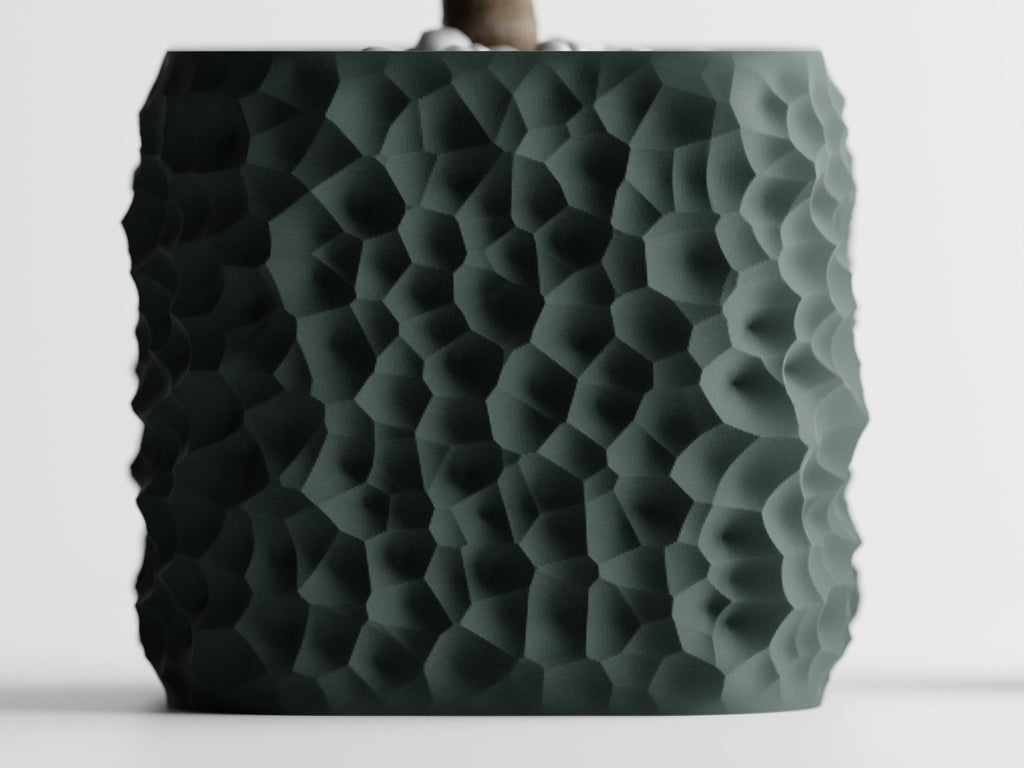 TerraForma Planter Pot | Voronoi Texture Plant Pot | Unique Home Decor