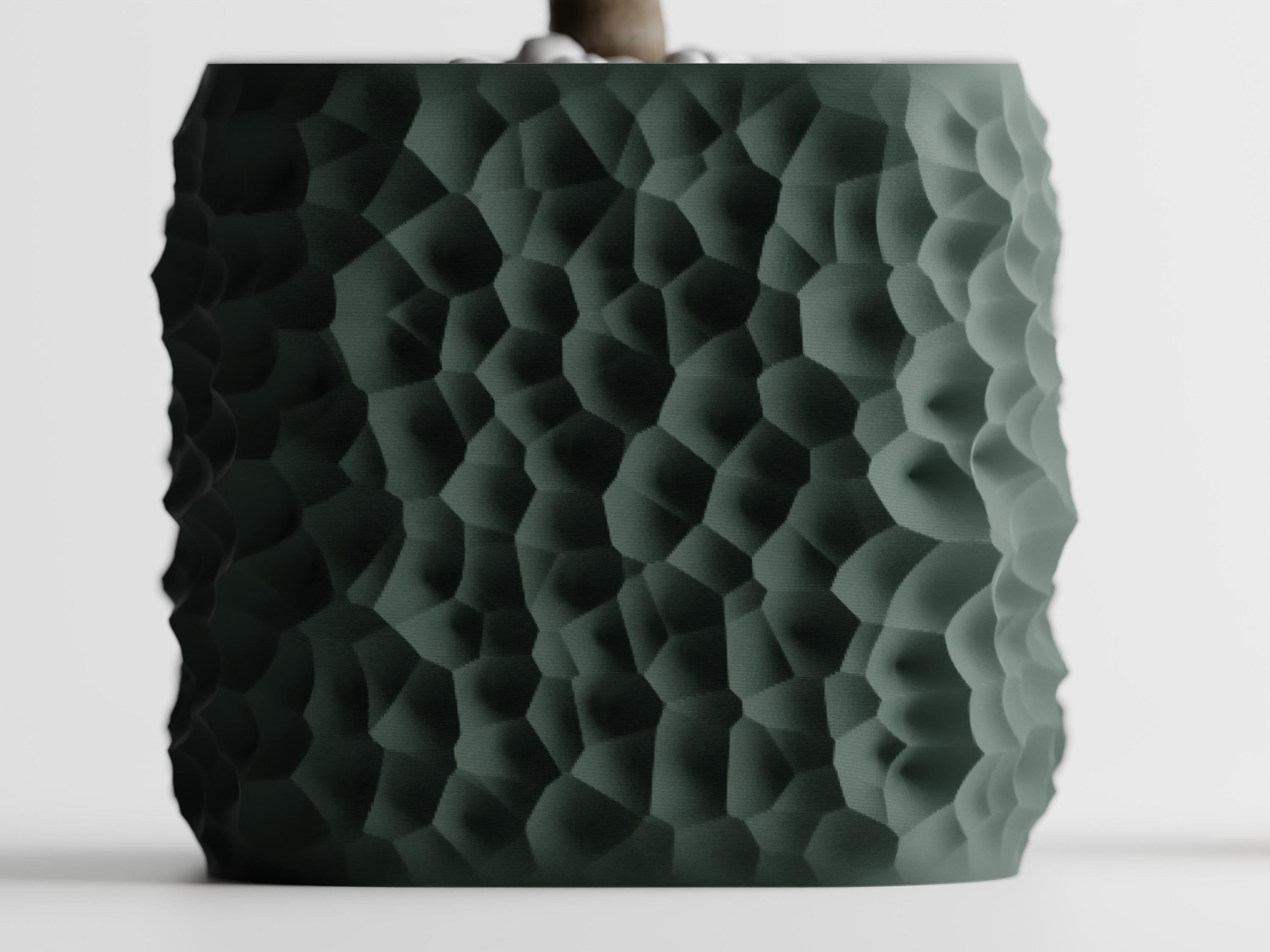 TerraForma Planter Pot | Voronoi Texture Plant Pot | Unique Home Decor