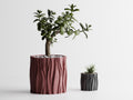 Wavy Plant Pot | Modern 3D Printed Planter | Minimalist Indoor Planter | Home Decor Gift