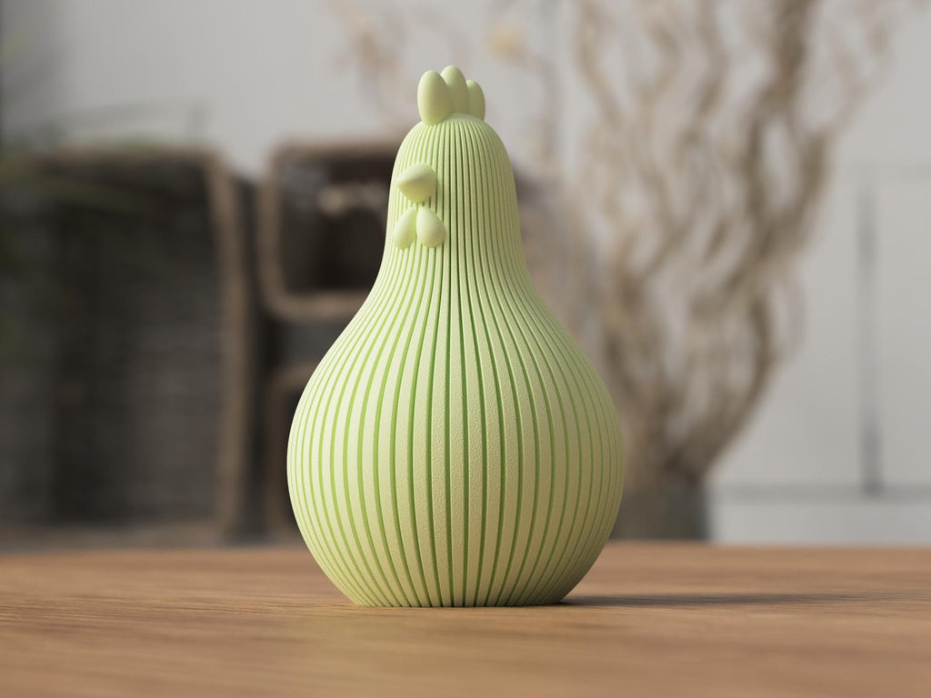 Easter Chicken | Scandinavian Farmhouse Decor | 3D Printed Gift