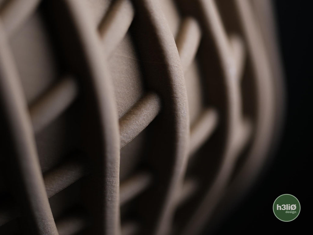 Influx Vase, 3D Printed Minimalist Vase, Sculptural Decor,  Large Neutral Home Accent