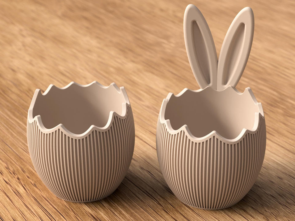 Easter Bunny Egg Bowl – Modern Easter Decoration