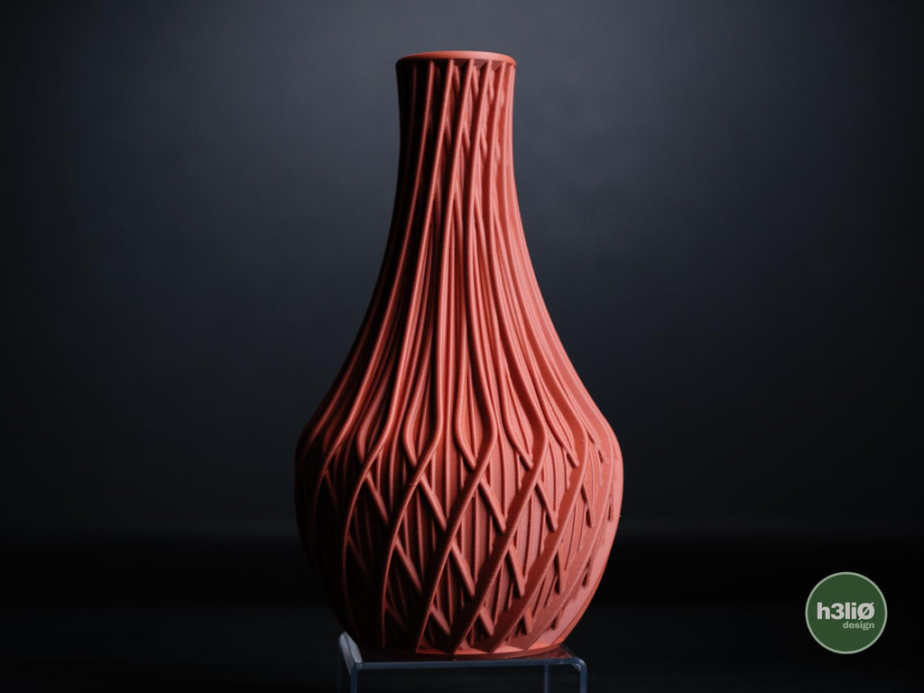 Fractal Vase, Modern Geometric Home Decor, Minimalist Sculptural Vase