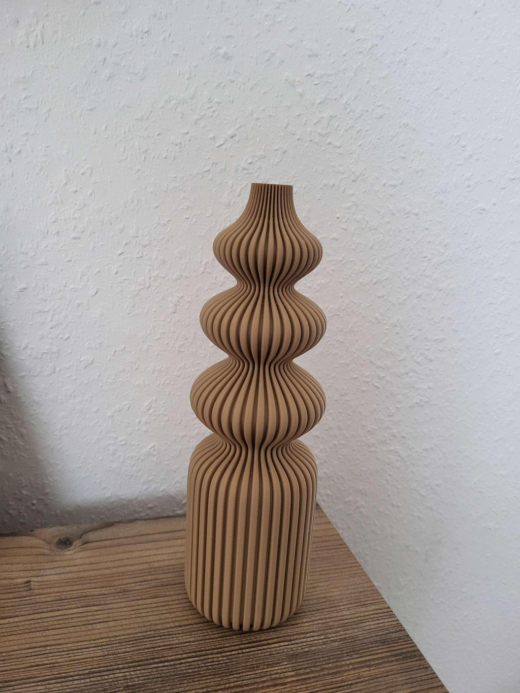 Vase nordique – Texture côtelée ou duveteuse – Décor minimaliste Japandi – Vase moderne style scandinave