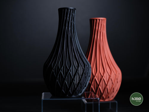 Fractal Vase, Modern Geometric Home Decor, Minimalist Sculptural Vase